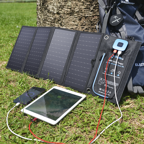 BigBlue　ソーラーチャージャー　SolarPowa28 電流計付き（B401E-N）                                                                                                                       累計販売数100万枚突破！