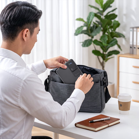 タブレット型　　　　　　　　　　　　　　　　　　　　　　　　　BigBlue 全固体モバイルバッテリー15000