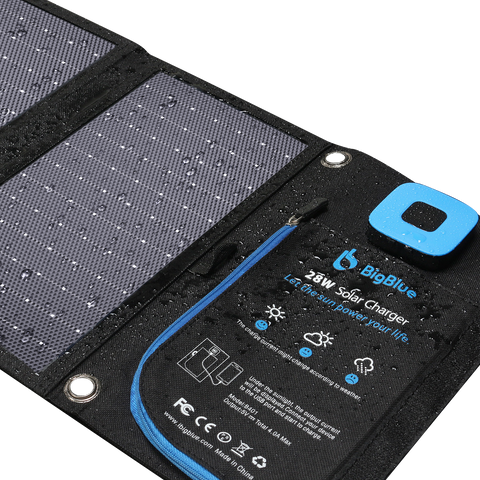 BigBlue　ソーラーチャージャー　SolarPowa28 電流計付き（B401E-N）                                                                                                                       累計販売数100万枚突破！